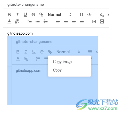 GitNote(跨平台笔记软件)